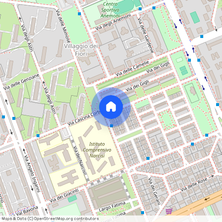 Via Cascina Corba, Milan, Lombardy 20147