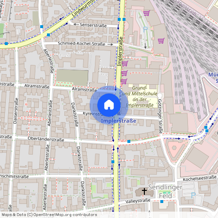 Kyreinstraße 10, Sendling, 81371, München