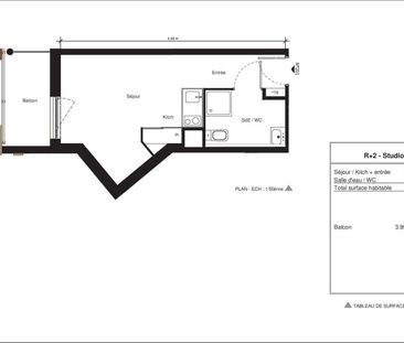 Location Appartement 1 pièce 19m² NIMES 30000 - Photo 1