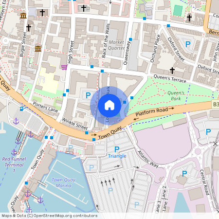 Lower Canal Walk, Southampton, Hampshire, SO14