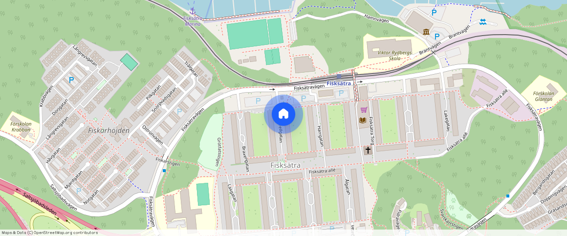 Forellgatan **, Fisksätra