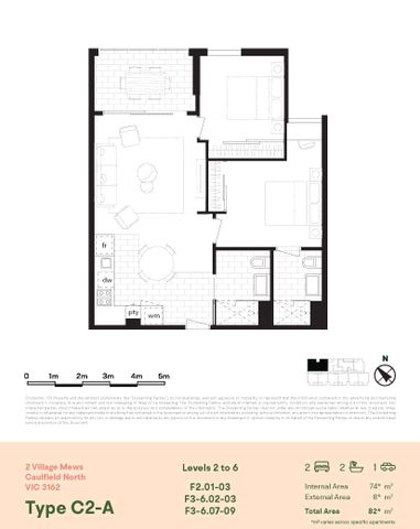 2 Bedroom - Unfurnished - Photo 2