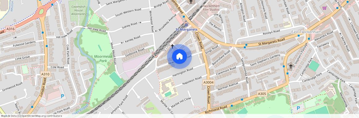 Beaconsfield Road, St Margarets, London, TW1, Twickenham