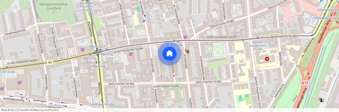 Matthissonstraße 2, 39108 Magdeburg / Stadtfeld Ost