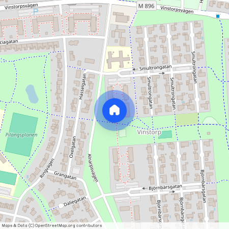 Smultrongatan 1D, Lomma