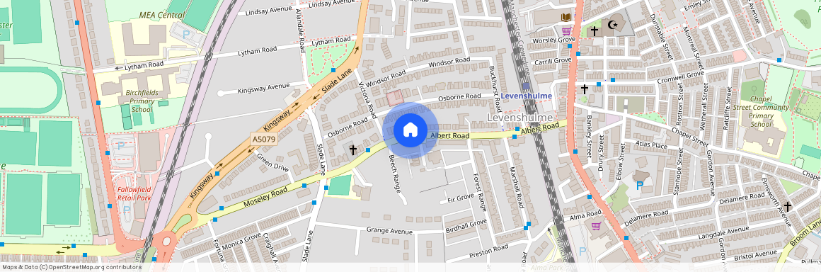 Albert Road, Manchester, M19