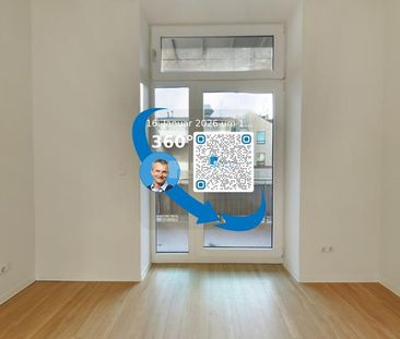 Mitten in der Stadt, fern vom Trubel: 2-Zimmer-Hofwohnung mit Balkon - Foto 3