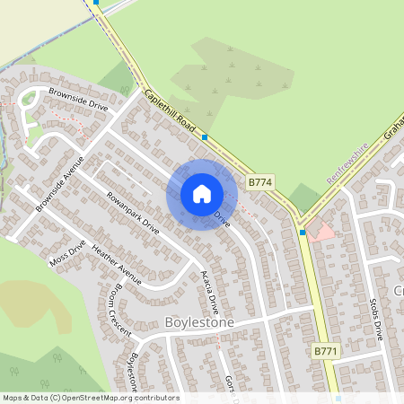 Gleniffer Drive, Barrhead, G78