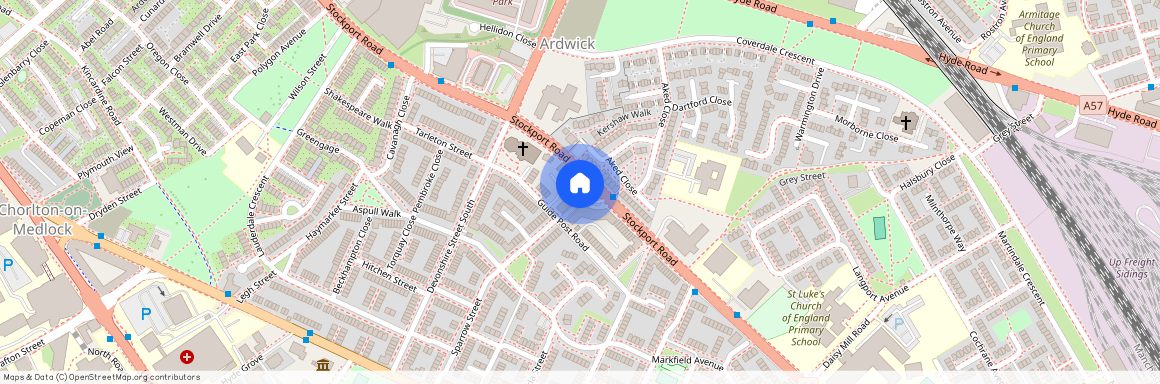 Stockport Road, Manchester, Greater Manchester, M13
