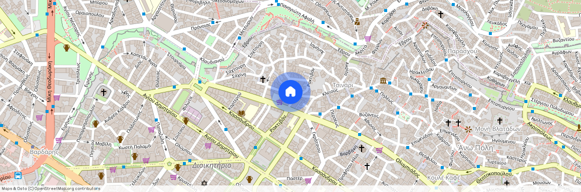 Ρακτιβάν 20-20, 546 33, Θεσσαλονίκη (546 33), Αγία Αικατερίνη (Άνω Πόλη)