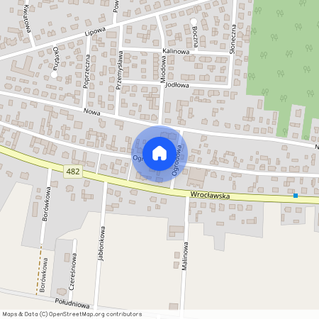 ul. Ogrodowa, Bralin, Bralin, kępiński, wielkopolskie