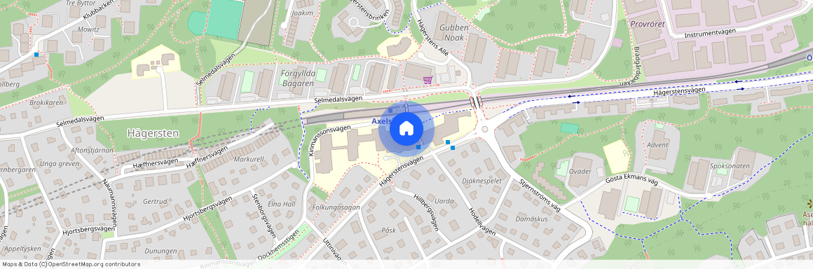 Hägersten, Stockholm, Axelsbergs Torg 3A