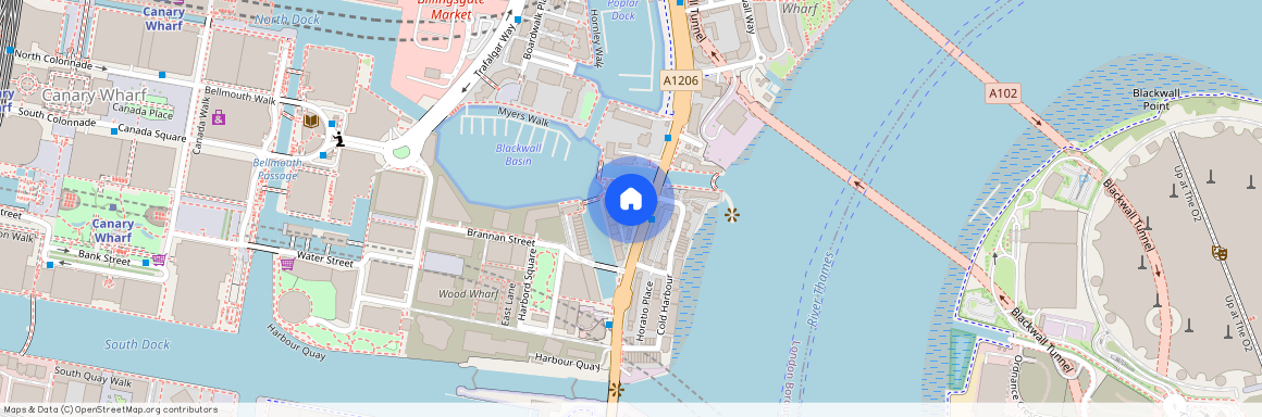 Lancaster Drive, Isle Of Dogs, London, E14