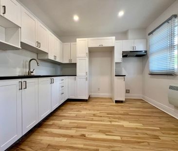 3.5 entièrement rénové dans Rosemont, 1er mois de loyer gratuit !! - Photo 2