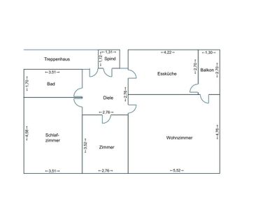 80 qm Wohnung in Köln-Weiden zu vermieten - Foto 1