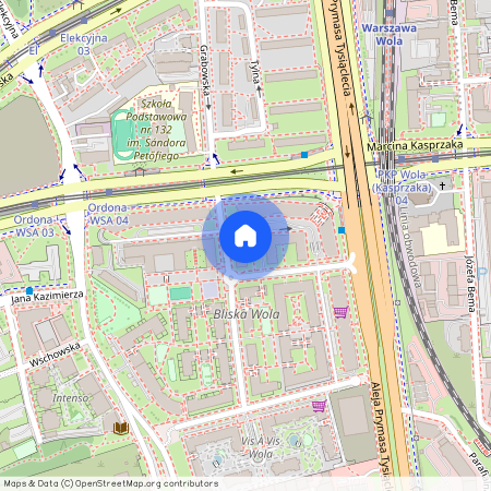 ul. Marcina Kasprzaka, Odolany, Wola, Warszawa, mazowieckie