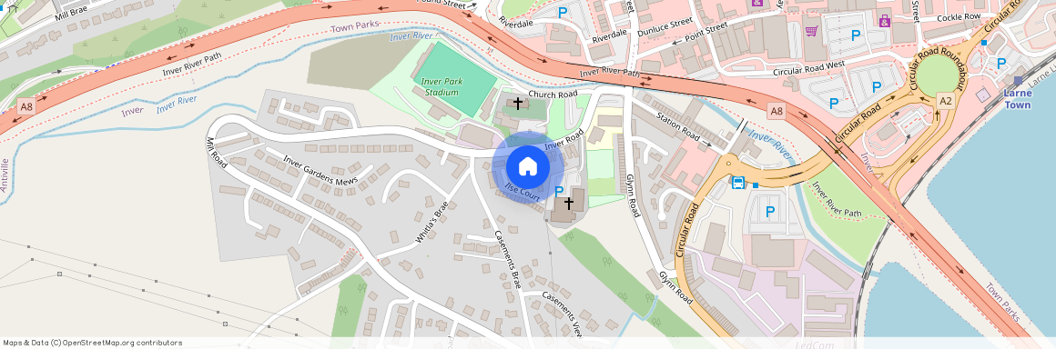 Apt 8 Invermore House, Ilse Court, Mill Road, Larne, BT40 3BS