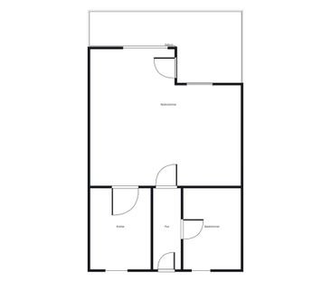 1-Zimmer Saniert inkl. Einbauküche - Foto 3