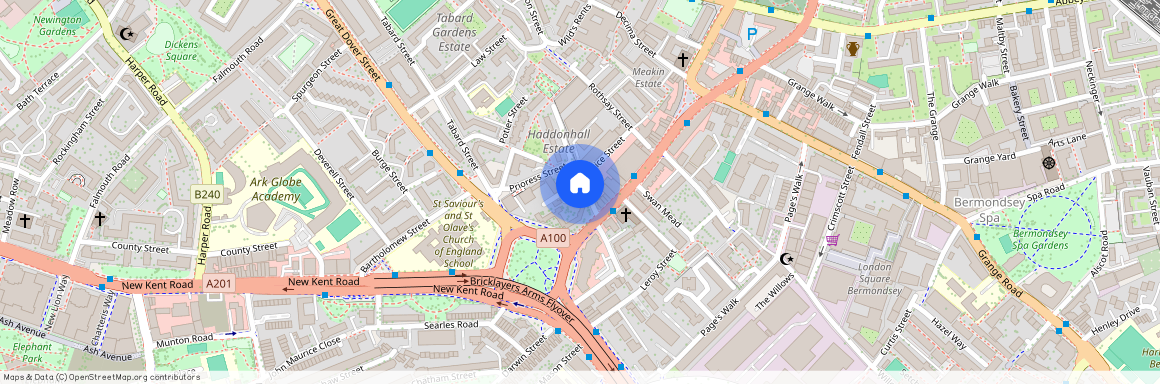 Green Walk Southwark SE1