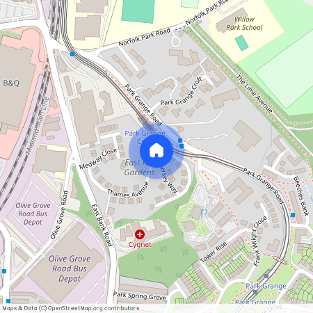 East Hill Gardens, Sheffield, S2