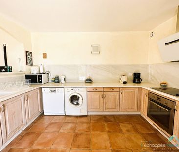Villa pour 8 personnes avec piscine chauffée et vue mer à La Londe-... - Photo 3