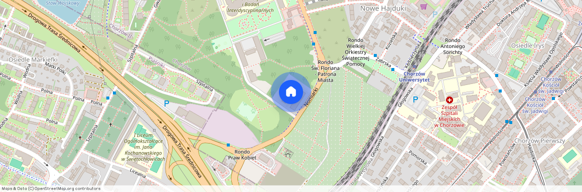 Nomiarki 6, Chorzów II, Chorzów, śląskie