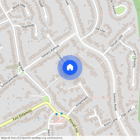 Orchard Close, Cuffley, Potters Bar, Hertfordshire, EN6