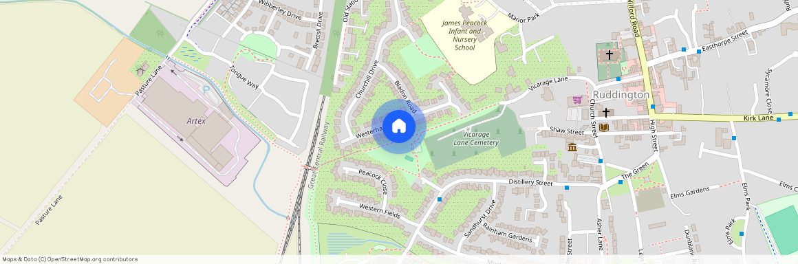 Bladon Road, Ruddington