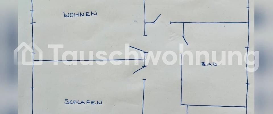 TAUSCHWOHNUNG Schöne helle 2 Zimmerwohnung im Grünen - Foto 1