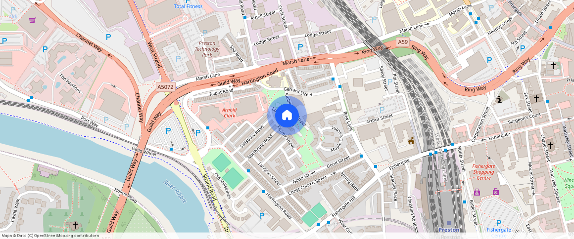 Euston Street, Preston, PR1