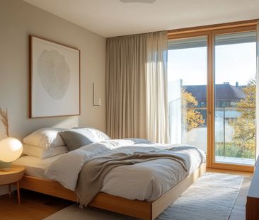 Appartement moderne de 1,5 pièce à Schlieren – Idéal pour les célib... - Photo 4