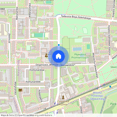 ul. Obrońców Westerplatte, Marysin Doły, Bałuty, Łódź, łódzkie