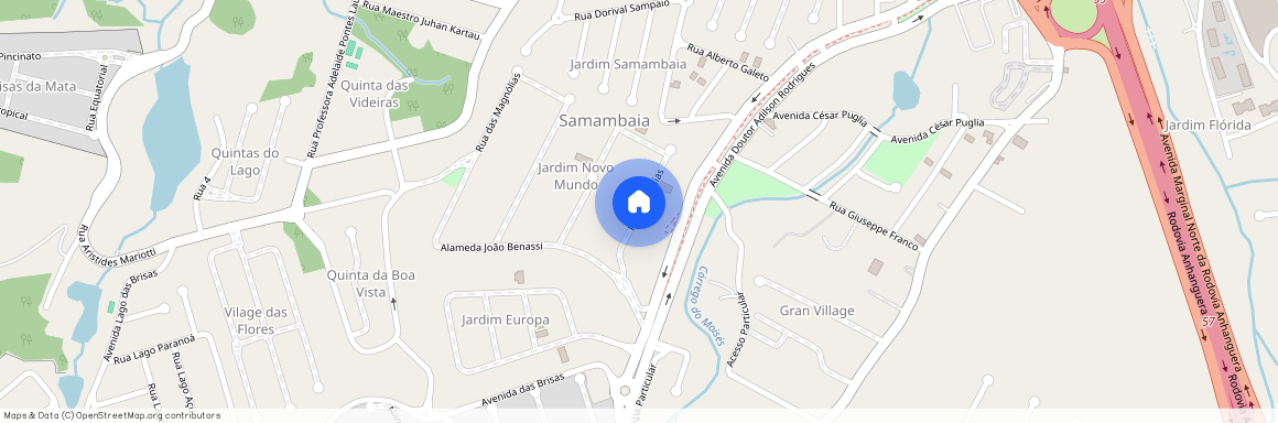 Rua das Dálias, Jardim Novo Mundo, Jundiaí