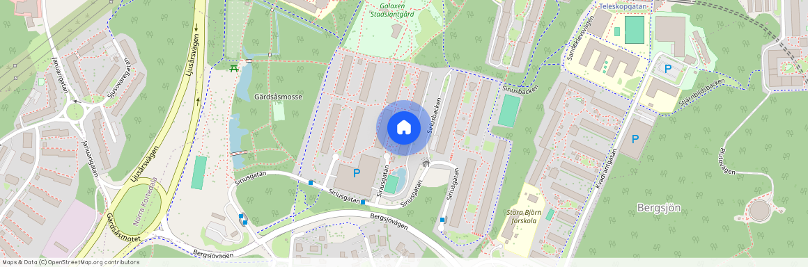 Västra Bergsjön, Göteborg, Västra Götaland, Siriusgatan 68