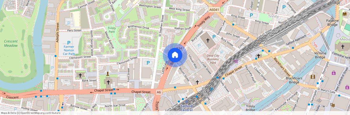 Trinity Way, Salford, M3