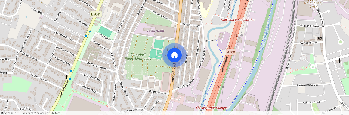 Campbell Road, Stoke-On-Trent, ST4