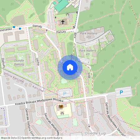 ul. Lecha, Otwock, otwocki, mazowieckie