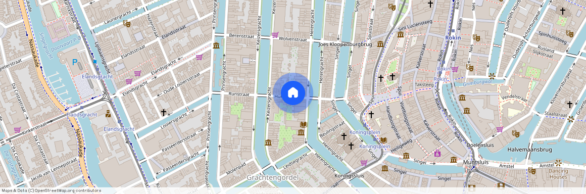 Grachtengordel-West, 1016 ES, Huidenstraat, Amsterdam