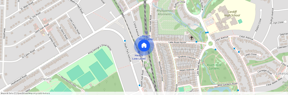Heath Halt Road, Cardiff, CF23