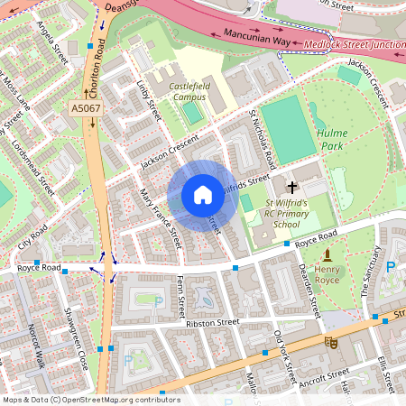 Chevassut Street, Hulme, Manchester, M15