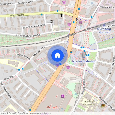 Äußere Bayreuther Straße 113, 90409 Nürnberg (Mittelfr) - Nordstadt