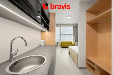Pronájem moderního 1+kk, Brno - Trnitá, ulice Dornych, polyfunkční rezidence, neplatíte provizi - Photo 2