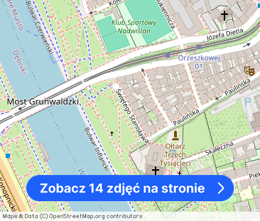 Dwupokojowe mieszkanie z widokiem na Wisłę - Zdjęcie 1