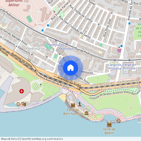 Avenida da Índia - Estação Cp de Belém, Belém, Lisboa
