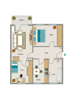 Viehaustraße 35, 52477 Alsdorf - Photo 1