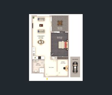 1 Bedroom with Large Study Apartment in the Heart of Mascot for Lea... - Photo 3