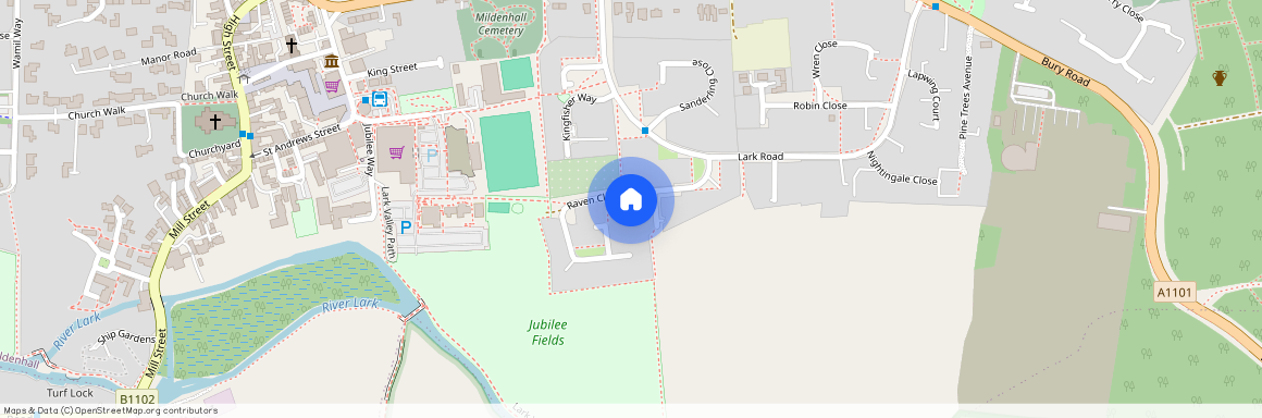 Raven Close, Mildenhall, Bury St Edmunds, Suffolk, IP28