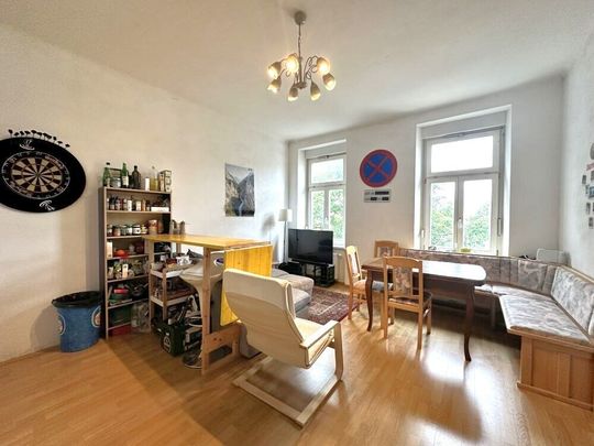 Provisionsfrei – 4-Zimmer-Wohnung in zentraler Lage in Grazer TU Nähe – 3er-WG tauglich - Photo 1