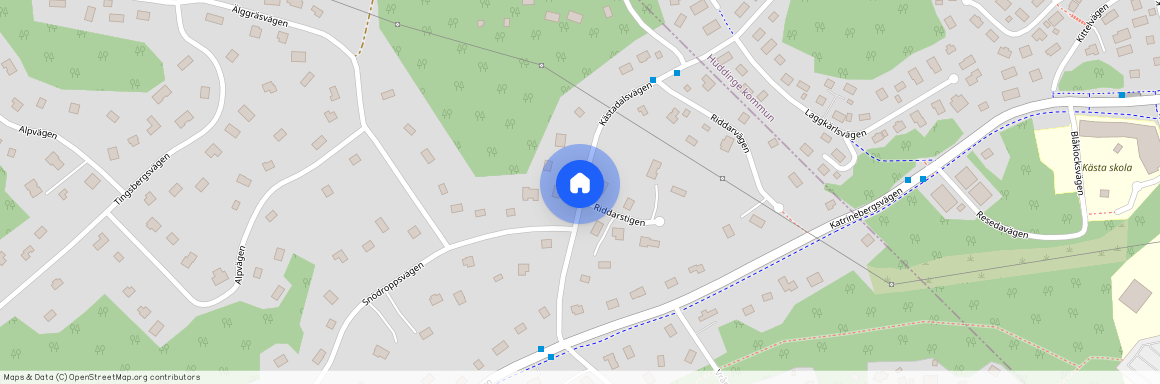 Kästadalsvägen, Tullinge