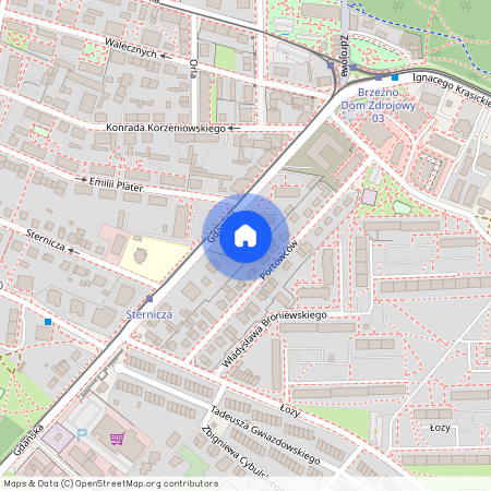 ul. Gdańska, Brzeźno, Gdańsk, pomorskie